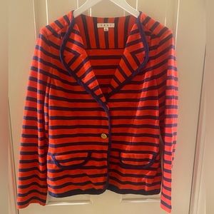 CAbi red and blue jacket